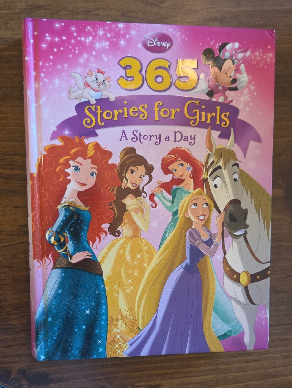 Disney Princess 365 Stories for Girls - Pink Purple Cover